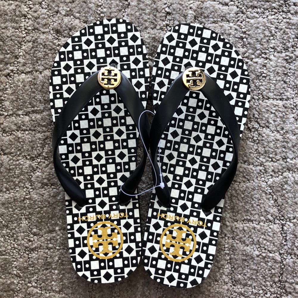Tory Burch slippers, brand new